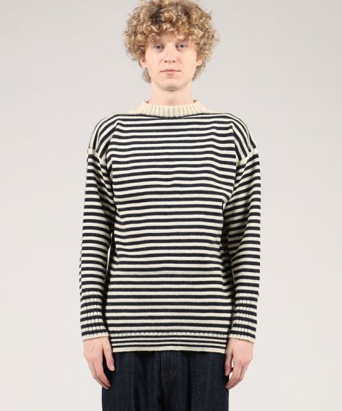 Le Tricoteur ヴァージンウール ガンジーセーター トップス ニット・セーター UOI2093837131(15972円)