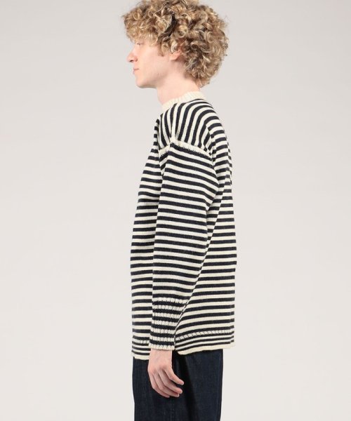 Le Tricoteur ヴァージンウール ガンジーセーター トップス ニット・セーター UOI2093837131(15972円)