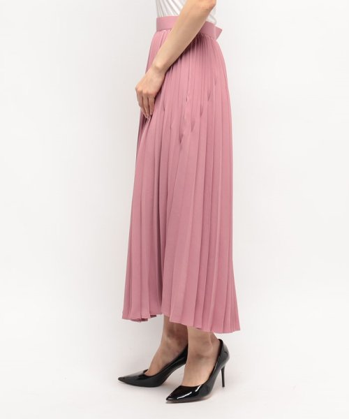 Droite Lautreamont(ドロワット　ロートレアモン)/【Droite select】R93103－01 SATIN PLEATED SK/img01