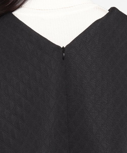 ダイヤ柄ジャンパースカート【my perfect wardrobe】 