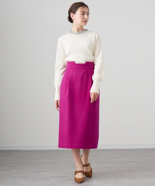 ラムビーバータイト スカート ゴスペル/GHOSPELL タイトスカート Harper Frayed Midi Skirt O1941566336 (14850円)
