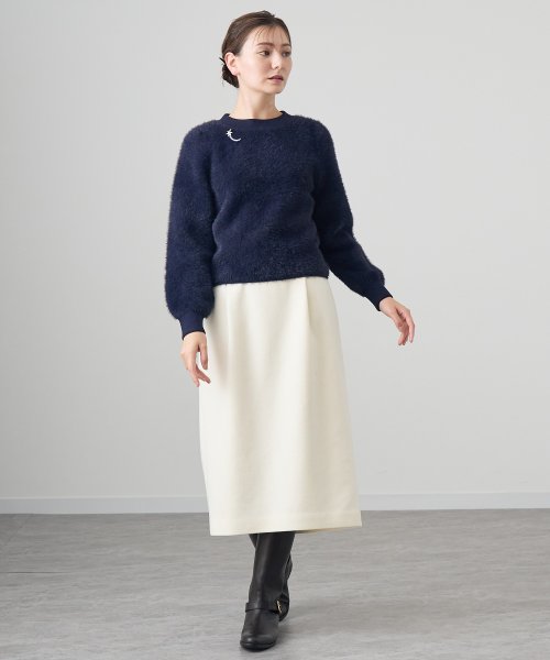 ラムビーバータイト スカート ゴスペル/GHOSPELL タイトスカート Harper Frayed Midi Skirt O1941566336 (14850円)