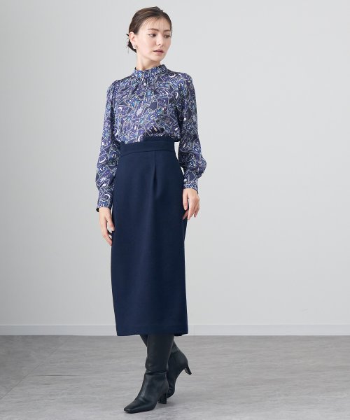 ラムビーバータイト スカート ゴスペル/GHOSPELL タイトスカート Harper Frayed Midi Skirt O1941566336 (14850円)