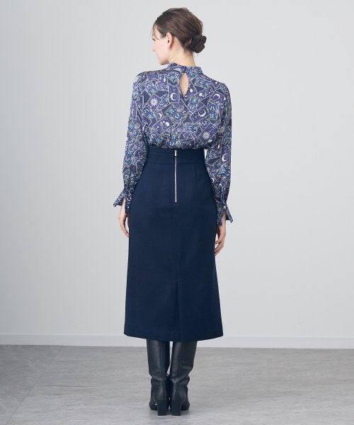 ラムビーバータイト スカート ゴスペル/GHOSPELL タイトスカート Harper Frayed Midi Skirt O1941566336 (14850円)