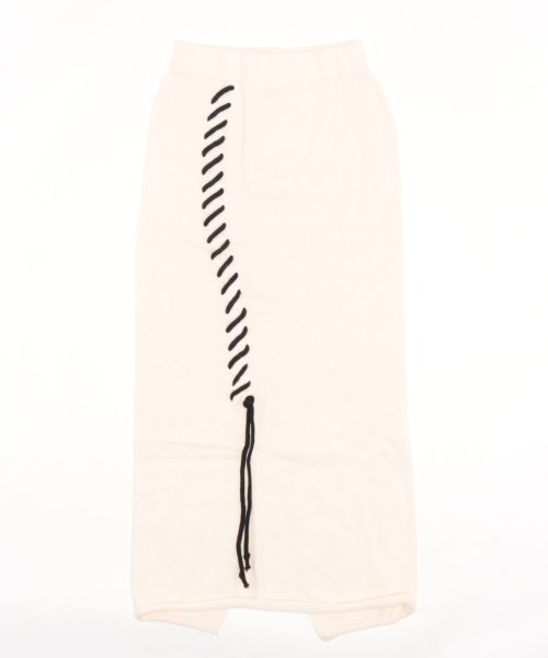 aimoha(aimoha（アイモハ）)/手縫いステッチニットタイトスカート/img27