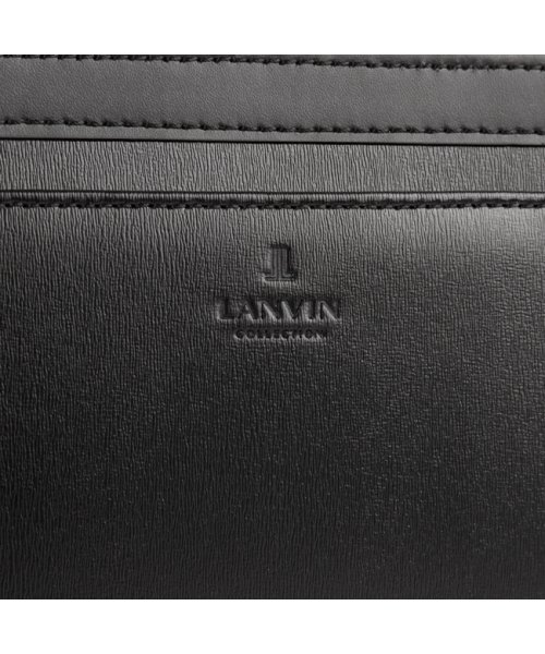 LANVIN(ランバン)/ランバン コレクション セカンドバッグ メンズ 本革 レザー クラッチバッグ  集金バッグ A5 ニューフロー LANVIN COLLECTION 282261/img05