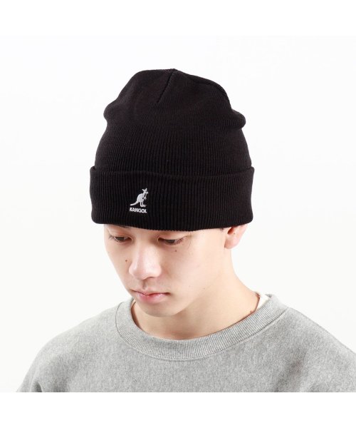 KANGOL(KANGOL)/カンゴール 帽子 ニット帽 メンズ レディース ブランド KANGOL ニットキャップ ビーニー ニットワッチ 2WAY アクリル 234－069619/img01