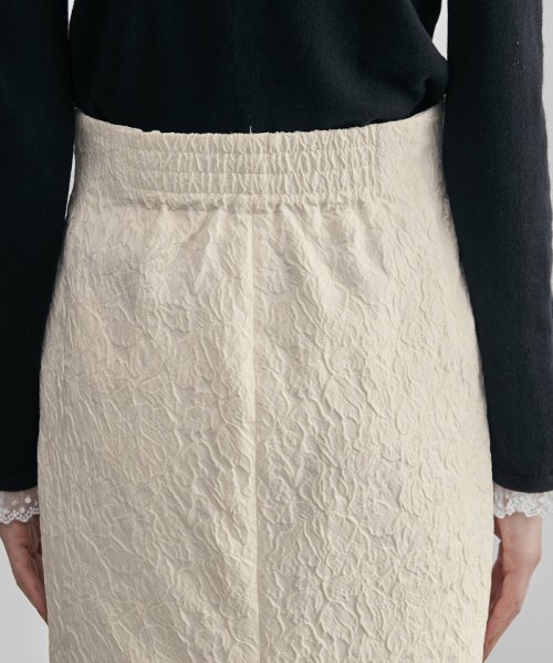 【高評価】【神崎恵さんコラボ】フクレジャカードストレッチタイトスカート 品番