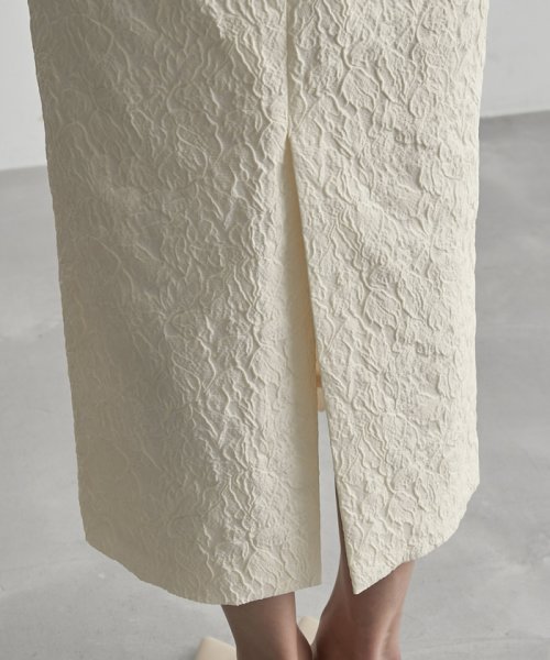 【高評価】【神崎恵さんコラボ】フクレジャカードストレッチタイトスカート 品番