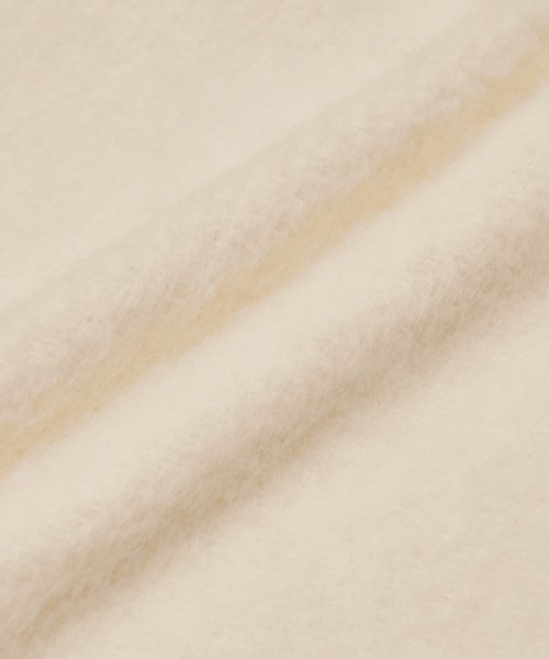 【高評価】【神崎恵さんコラボ】エアリーモヘアシャギーロングコート 品番