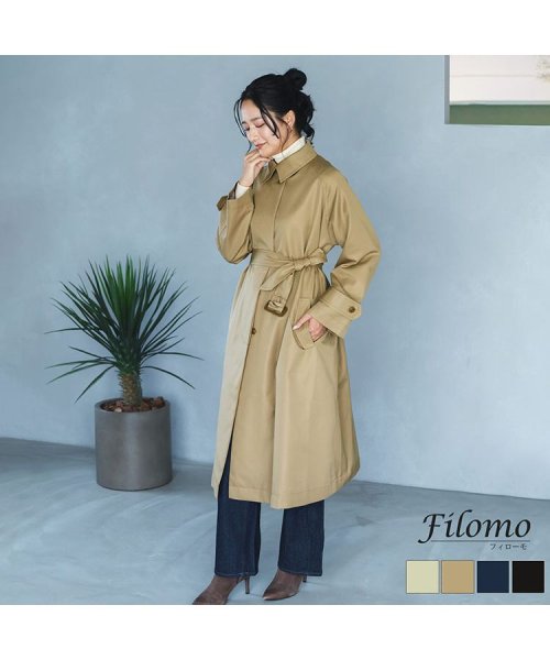 Filomo(フィローモ)/[Filomo]ロングコート 弱はっ水/img01