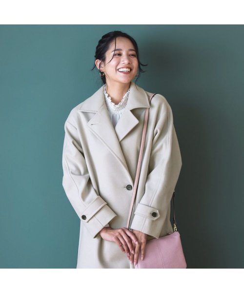 [Filomo] チェスターコートウールタッチロング  DGJ1574214313(12155円)