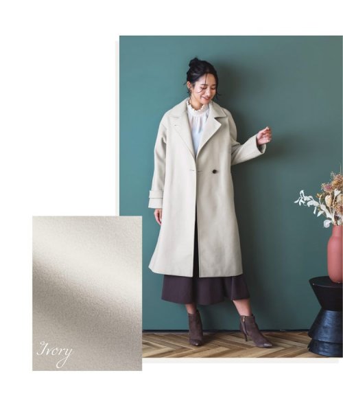 [Filomo] チェスターコートウールタッチロング  DGJ1574214313(12155円)