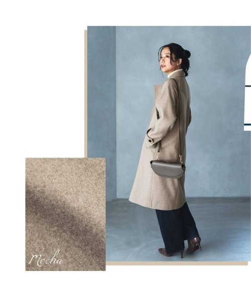 [Filomo] チェスターコートウールタッチロング  DGJ1574214313(12155円)