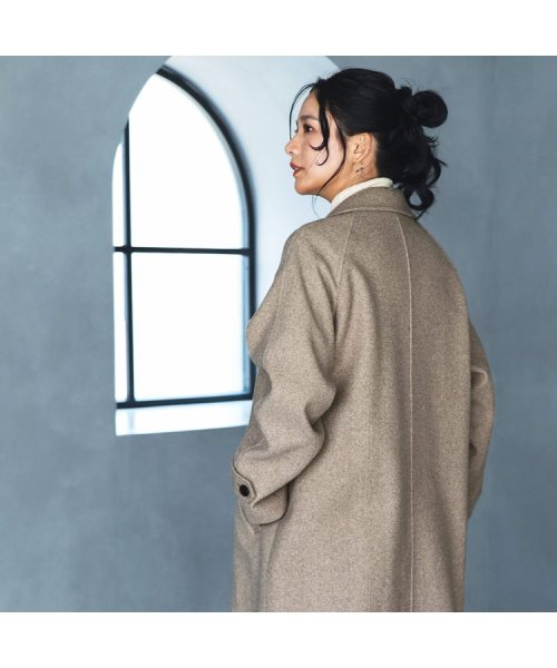 [Filomo] チェスターコートウールタッチロング  DGJ1574214313(12155円)