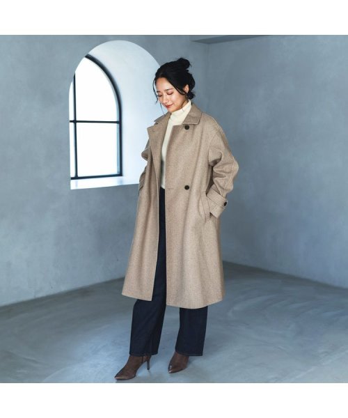 [Filomo] チェスターコートウールタッチロング  DGJ1574214313(12155円)