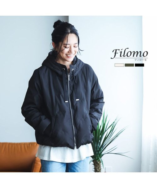 Filomo(フィローモ)/[Filomo]ダウンジャケット ショート丈 シームレス/img01