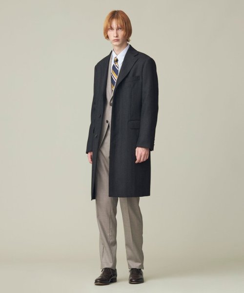 【CUBA BEACHフランネル】チェスターコート 