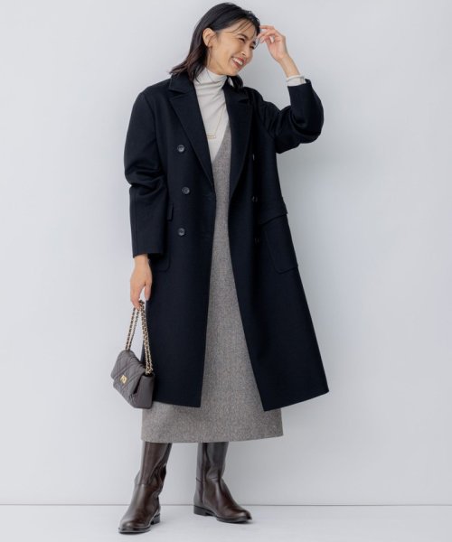 NIJYUSANKU（LARGE SIZE）(２３区（大きいサイズ）)/LOROPIANA(ロロピアーナ) スーパー ウール チェスターコート/img03