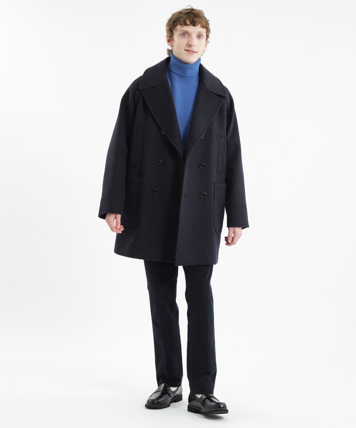 ニュークラシック PEA COAT ツイル接結メルトン(505428575)｜HANKYU