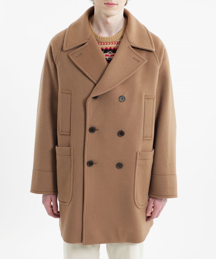 ニュークラシック PEA COAT ツイル接結メルトン(505428575)｜HANKYU