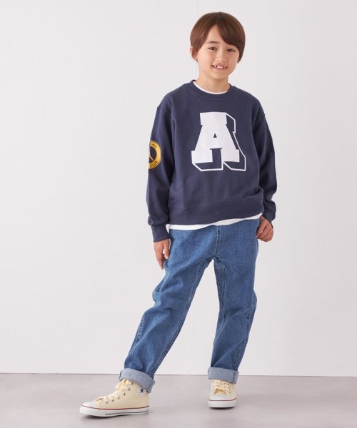 SHIPS any WOMEN(シップス　エニィ　ウィメン)/【SHIPS any別注】 Champion: テニスクラブ クルーネック スウェット 〈KIDS〉◇/img26