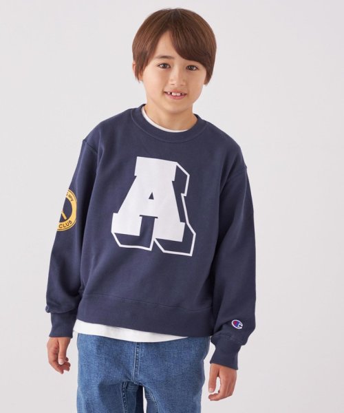 SHIPS any WOMEN(シップス　エニィ　ウィメン)/【SHIPS any別注】 Champion: テニスクラブ クルーネック スウェット 〈KIDS〉◇/img29