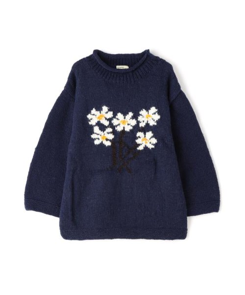 B'2nd(ビーセカンド)/MacMahon Knitting Mills / Roll Neck Knit－5 Flower/img10