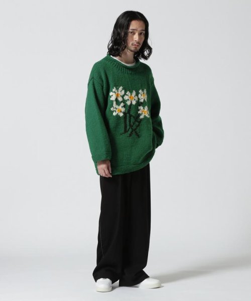 B'2nd(ビーセカンド)/MacMahon Knitting Mills / Roll Neck Knit－5 Flower/img13