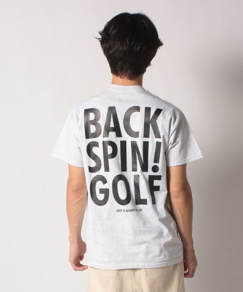 BACK SPIN! (バックスピン)/BACKSPIN! BIG LOGO  POCKET  T SHIRT/img03