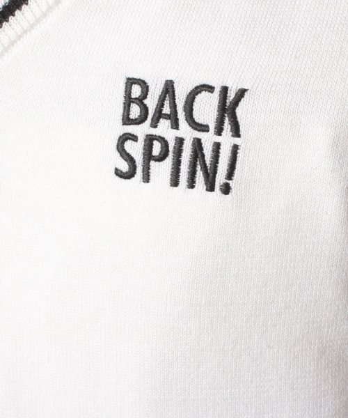 BACK SPIN! (バックスピン)/BACKSPIN  LOGO KNIT VEST/img04