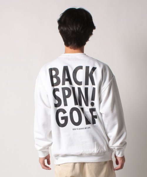 BACK SPIN! (バックスピン)/BACK SPIN!　BACK LOGO SWEAT SHIRT/img03