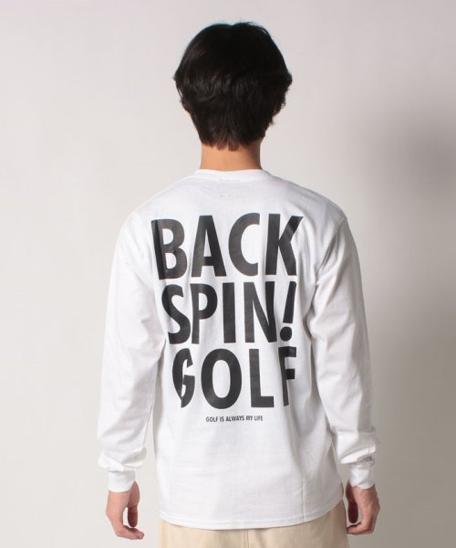 BACK SPIN! (バックスピン)/BACKSPIN! BACK LOGO Long Tshirt/img03