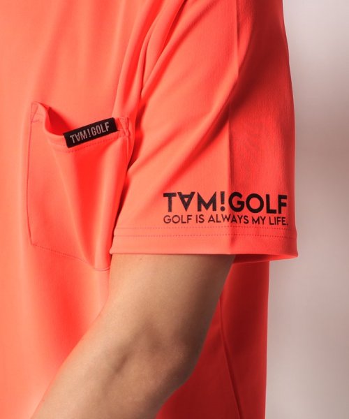 TAM!GOLF(タムゴルフ)/TAM! GOLF Mock Neck T Shirt/img06