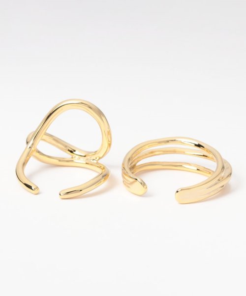 GOLDY(GOLDY)/【GOLDY】リング 指輪 フローリング ライン セット　ゴールド シルバー アクセサリー 真鍮 5210705/img09