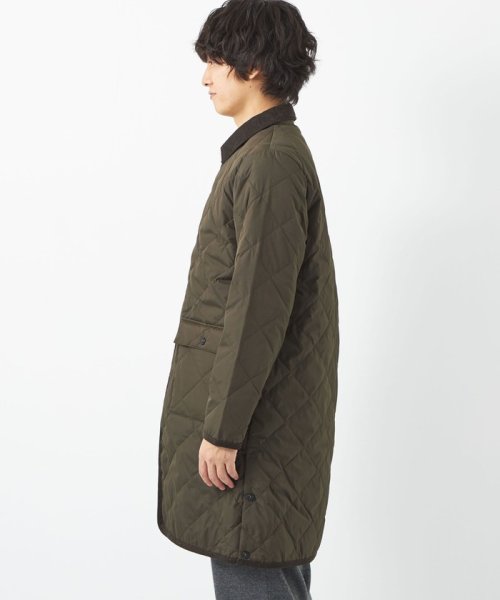 【WEB限定】＜TAION＞シティ パイピング ロング ダウンコート 