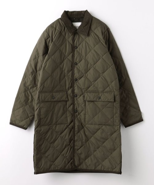 【WEB限定】＜TAION＞シティ パイピング ロング ダウンコート 