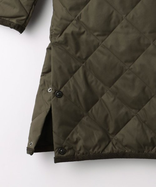 【WEB限定】＜TAION＞シティ パイピング ロング ダウンコート 