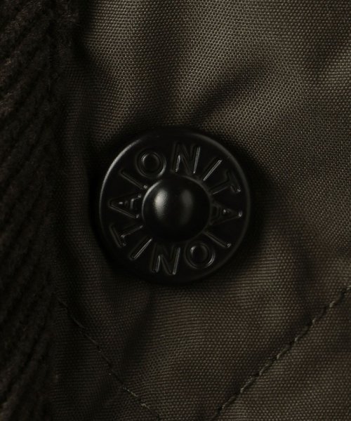 【WEB限定】＜TAION＞シティ パイピング ロング ダウンコート 