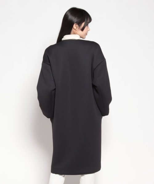 スポンジングジャージー Vネックコート 