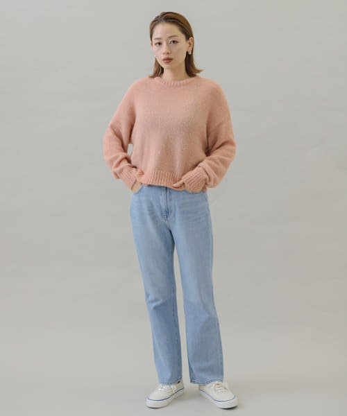 URBAN RESEARCH Sonny Label(アーバンリサーチサニーレーベル)/シャイニーショートラメニットプルオーバー/img33