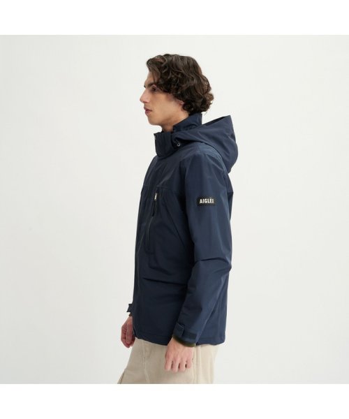 ＡＩＧＬＥ MEN(エーグル　メンズ)/GORE－TEX ゴアテックス 撥水 防水 フーデッドショート ジップアップジャケット/img12