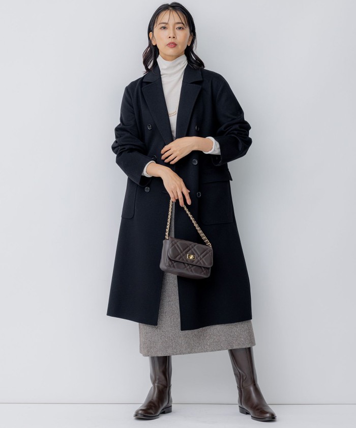LOROPIANA(ロロピアーナ) スーパー ウール チェスターコート(505758728