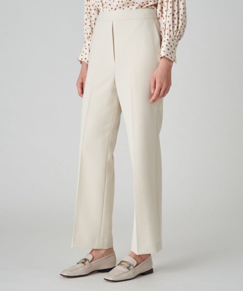 ドライダブルクロス セミワイドフレアパンツ 商品番号：11