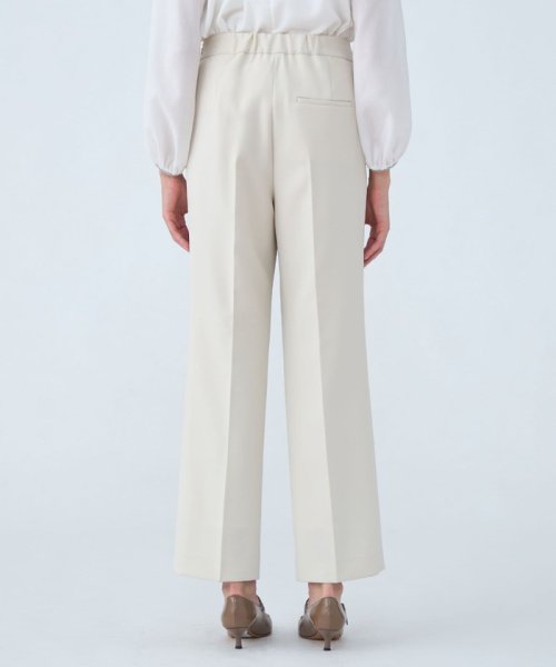 ドライダブルクロス セミワイドフレアパンツ 商品番号：11
