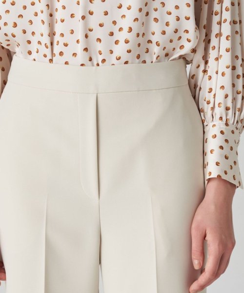 ドライダブルクロス セミワイドフレアパンツ 商品番号：11