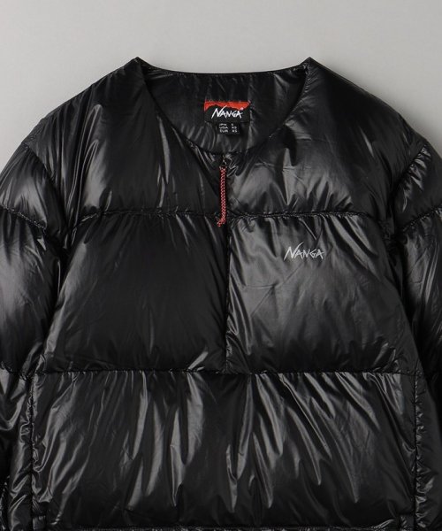 【WEB限定】＜NANGA＞マウンテンロッジ ダウン クルーネック トップ 