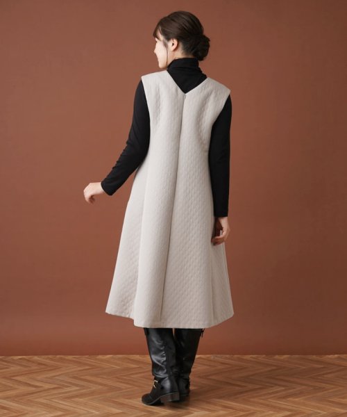 ダイヤ柄ジャンパースカート【my perfect wardrobe】 