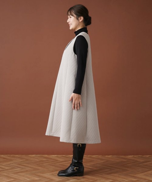 Leilian(レリアン)/ダイヤ柄ジャンパースカート【my perfect wardrobe】/img05