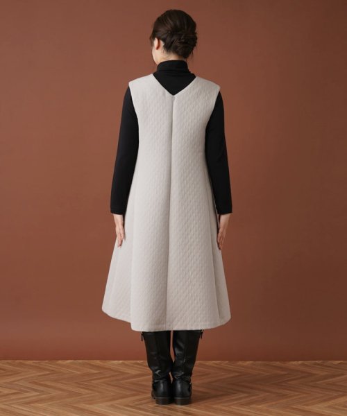 ダイヤ柄ジャンパースカート【my perfect wardrobe】 